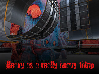 Heavy as a really heavy thing